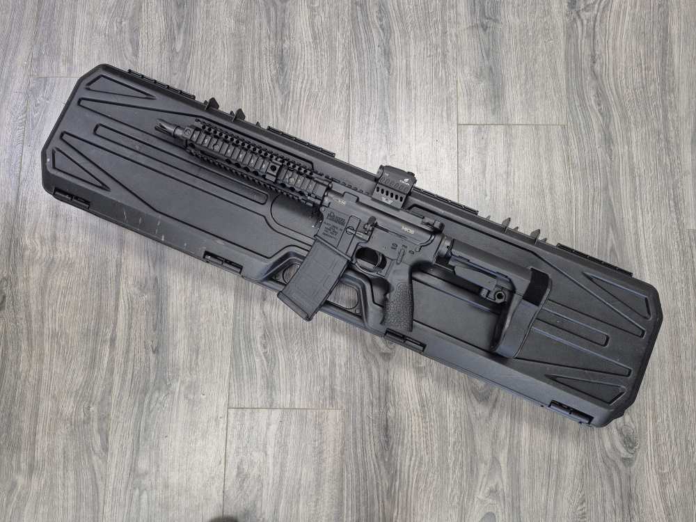 PENNY! VERY NICE DANIEL DEFENSE DD MK18 PISTOL FACTORY GUN 10" 5.56 AR15 M4-img-0