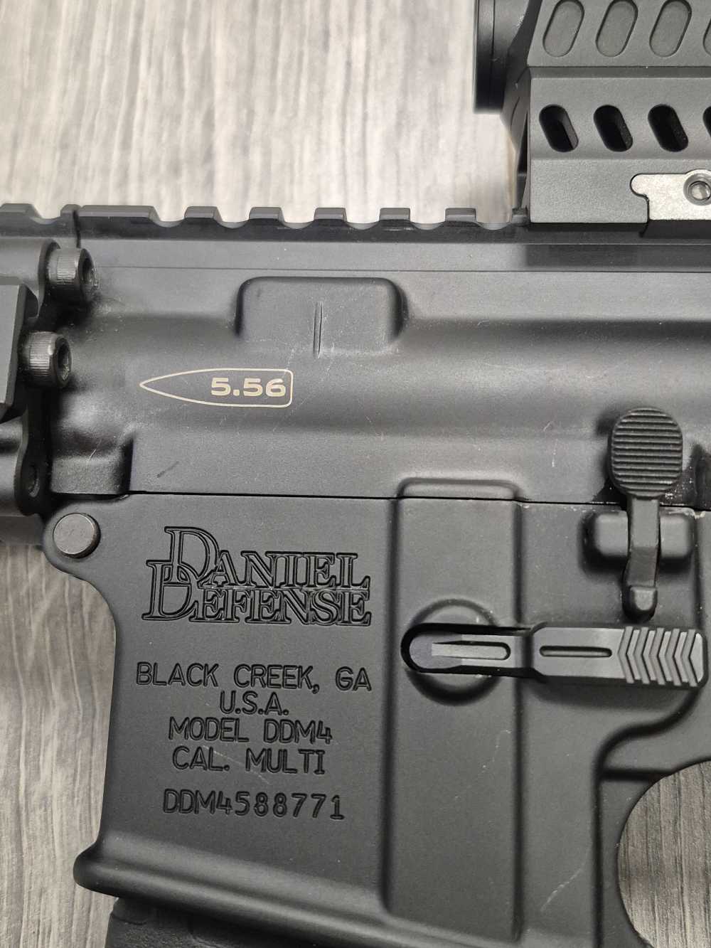 PENNY! VERY NICE DANIEL DEFENSE DD MK18 PISTOL FACTORY GUN 10" 5.56 AR15 M4-img-3