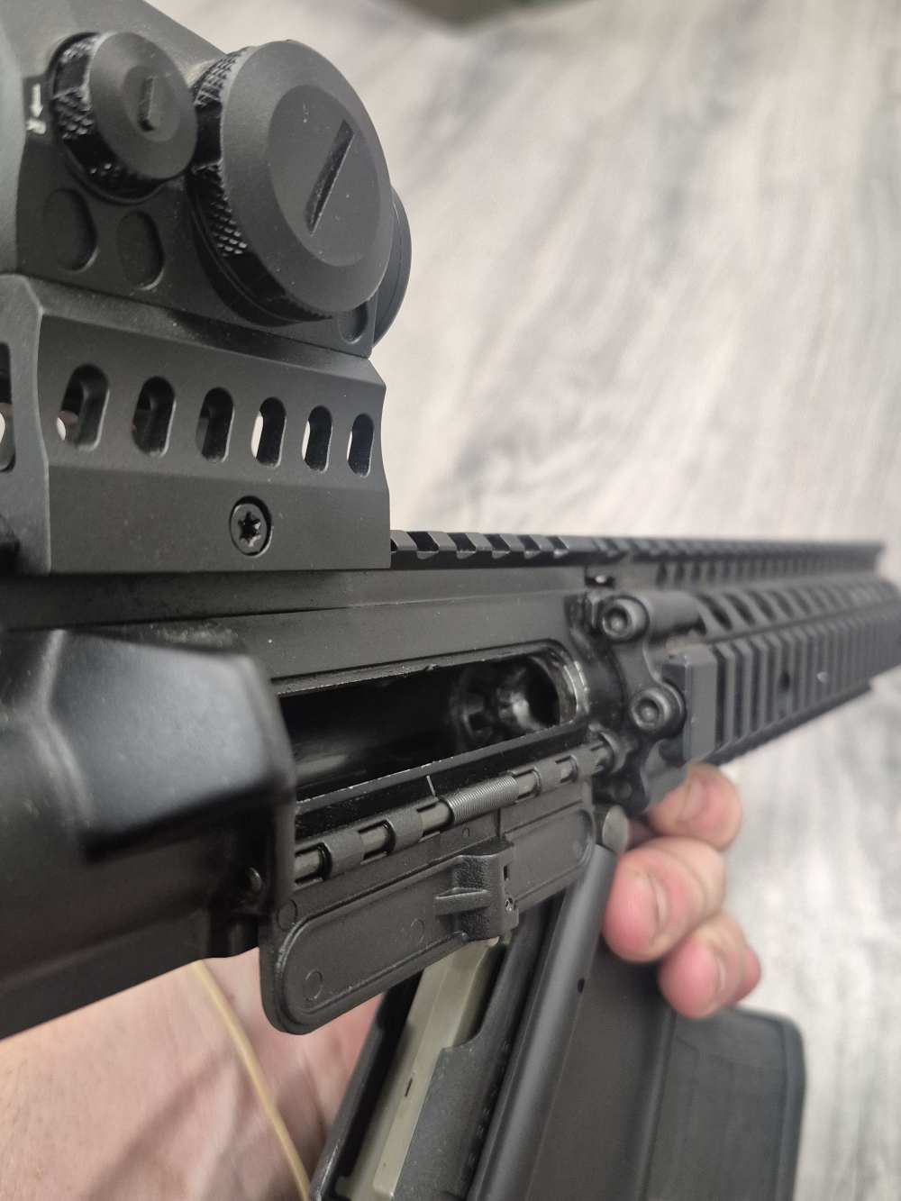 PENNY! VERY NICE DANIEL DEFENSE DD MK18 PISTOL FACTORY GUN 10" 5.56 AR15 M4-img-28