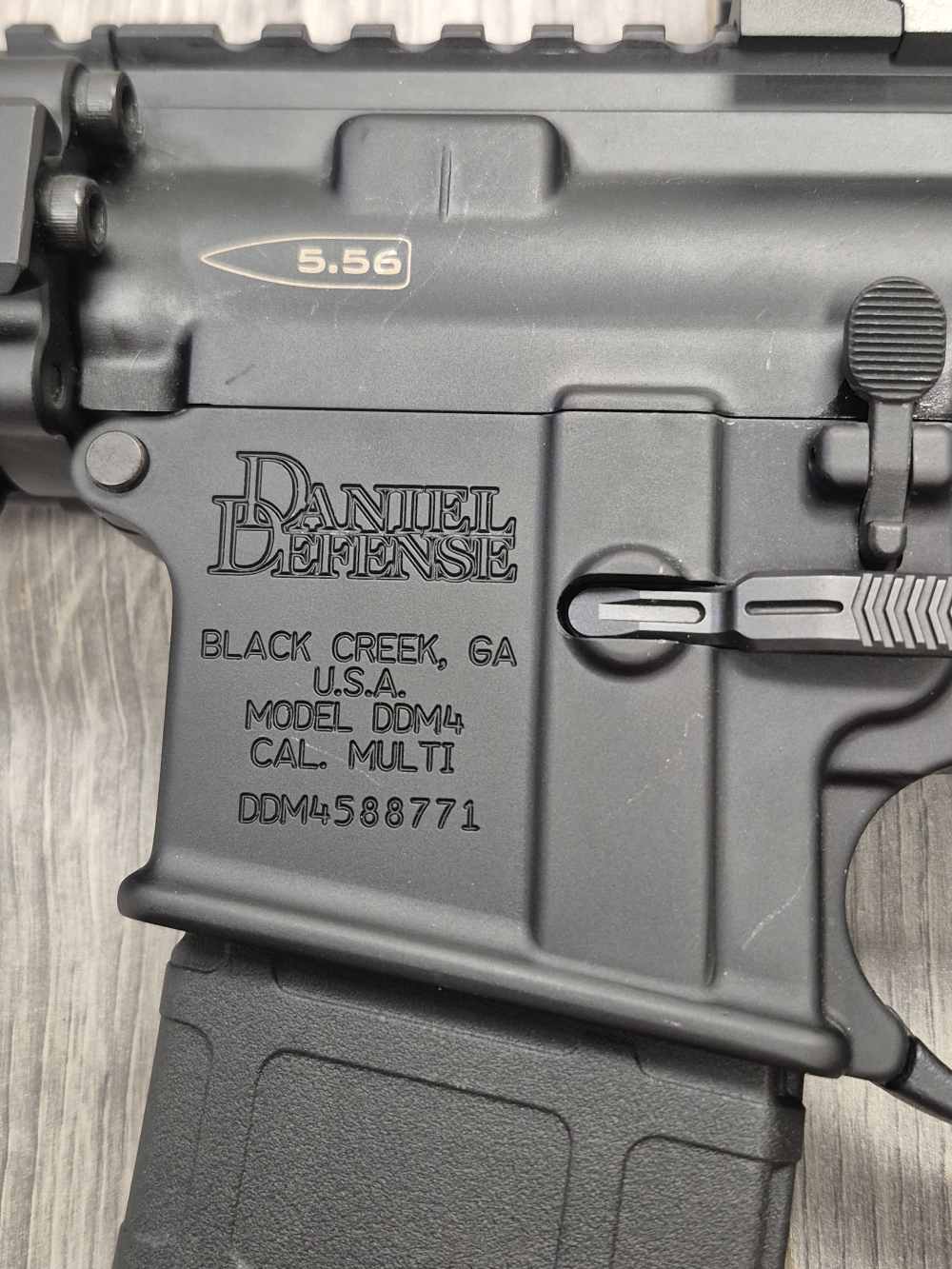 PENNY! VERY NICE DANIEL DEFENSE DD MK18 PISTOL FACTORY GUN 10" 5.56 AR15 M4-img-2