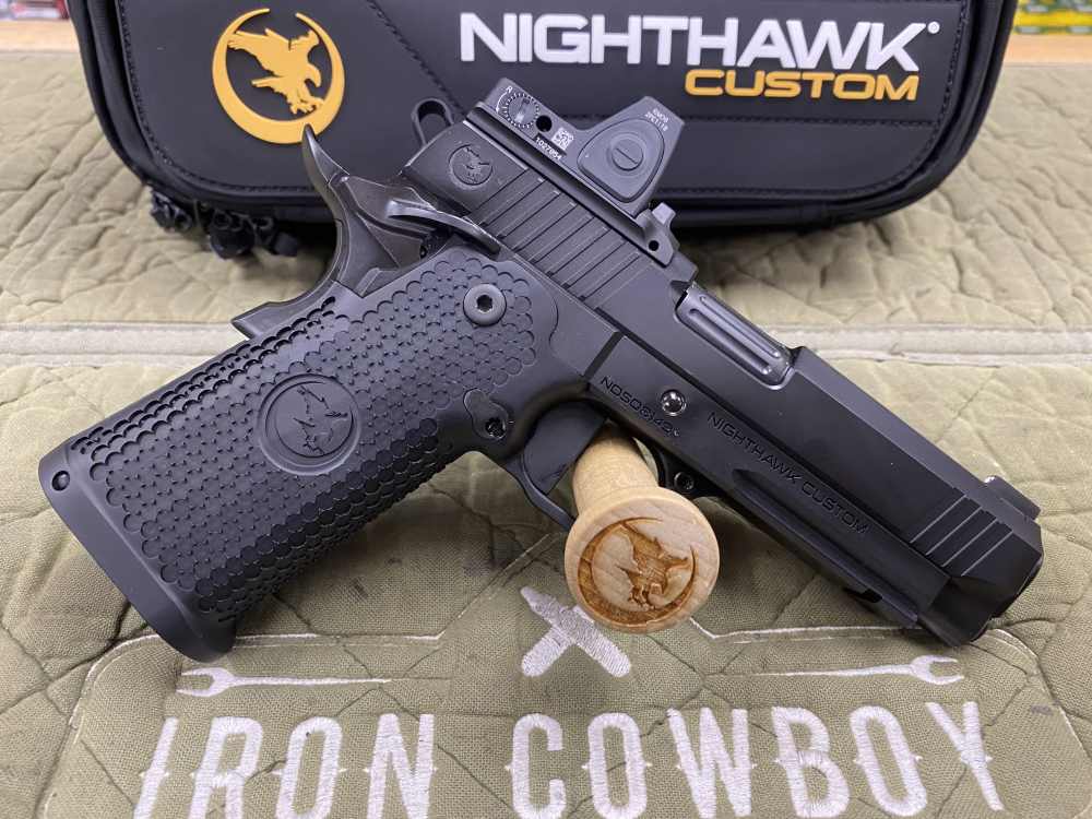 Nighthawk Custom War Hawk 9mm 2011 Style W/options Trijicon RMR Commander-img-1
