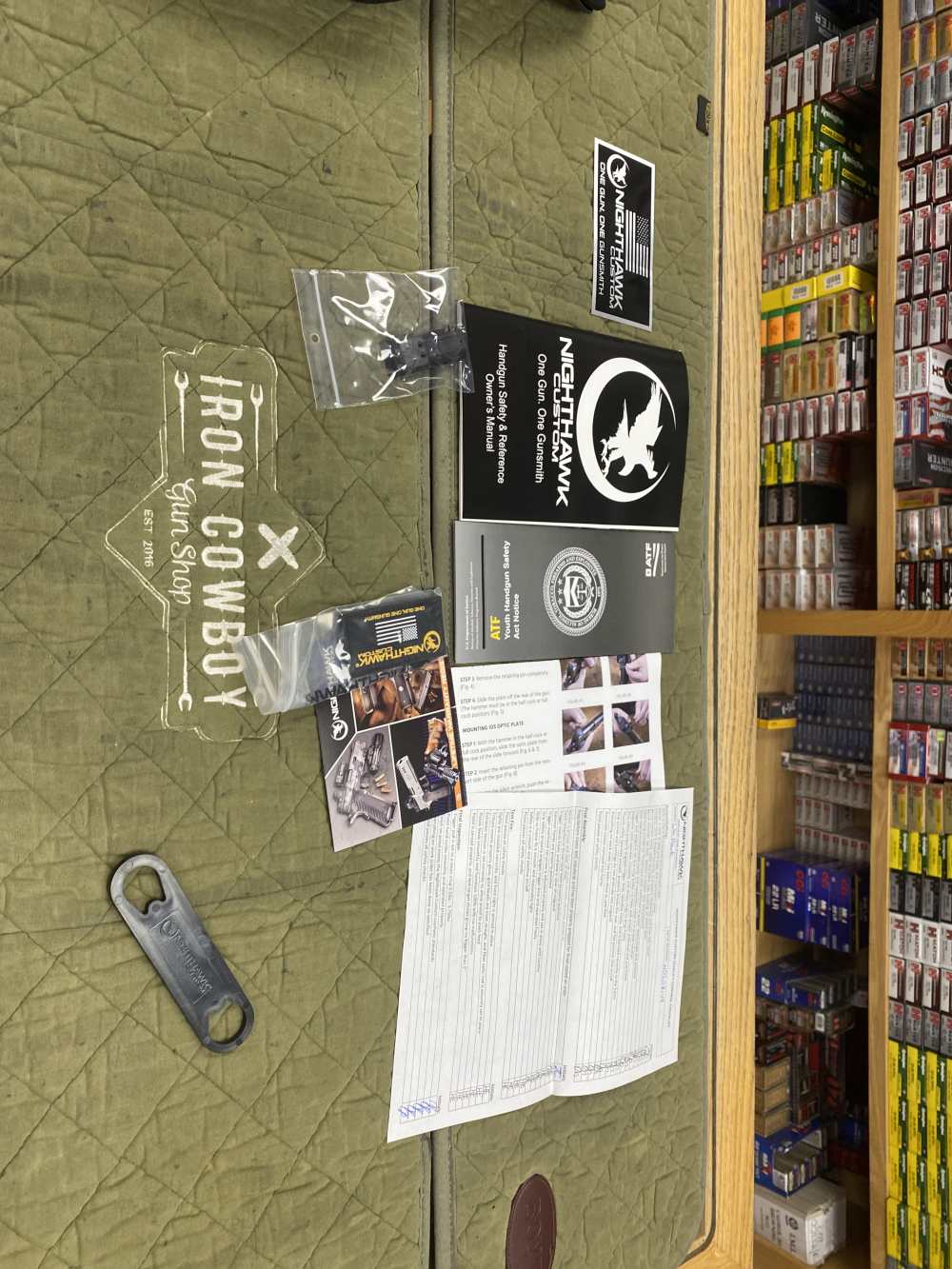 Nighthawk Custom War Hawk 9mm 2011 Style W/options Trijicon RMR Commander-img-8