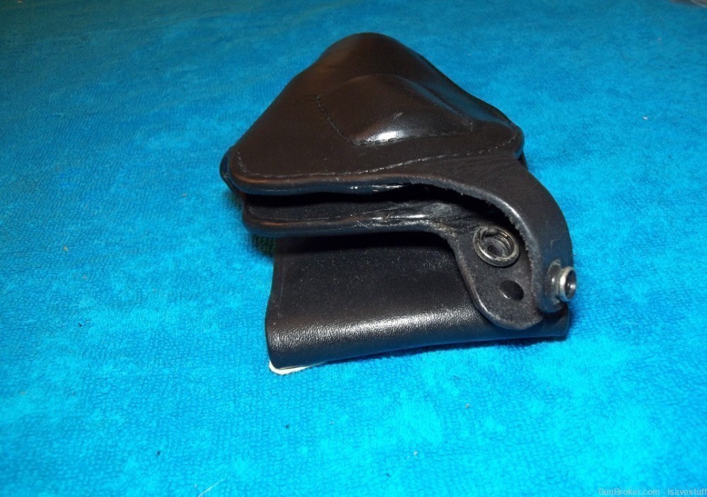 Colt Python Trooper NOS Bianchi "THE JUDGE" L/H LEO Police Duty Holster-img-2