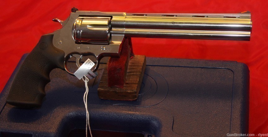 Colt Anaconda, .44Mag, 8" Barrel, Stainless - NEW!-img-0