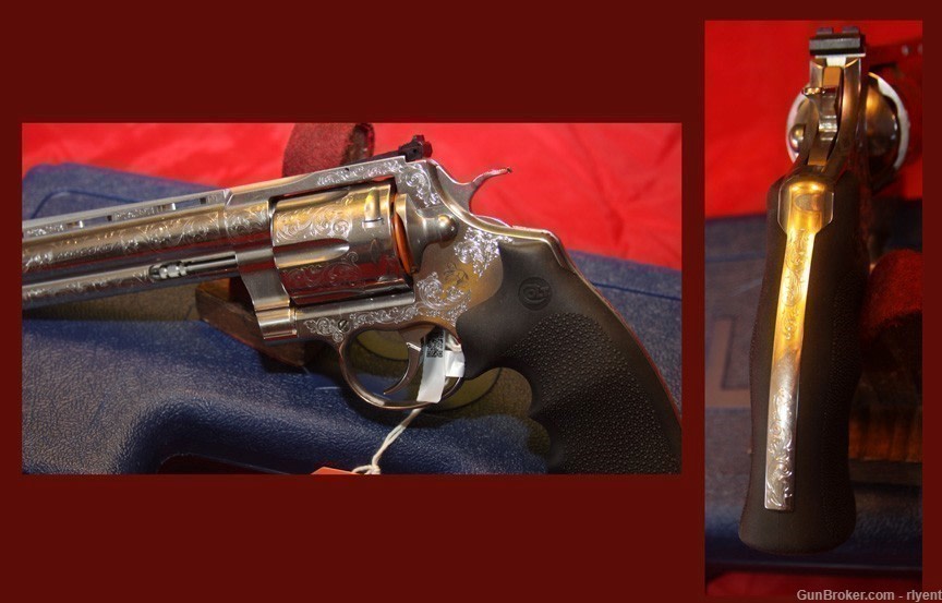 Colt Anaconda, 6" Barrel, Engraved - NEW!-img-3