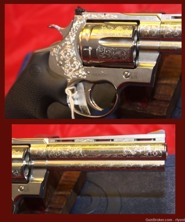 Colt Anaconda, 6" Barrel, Engraved - NEW!-img-2