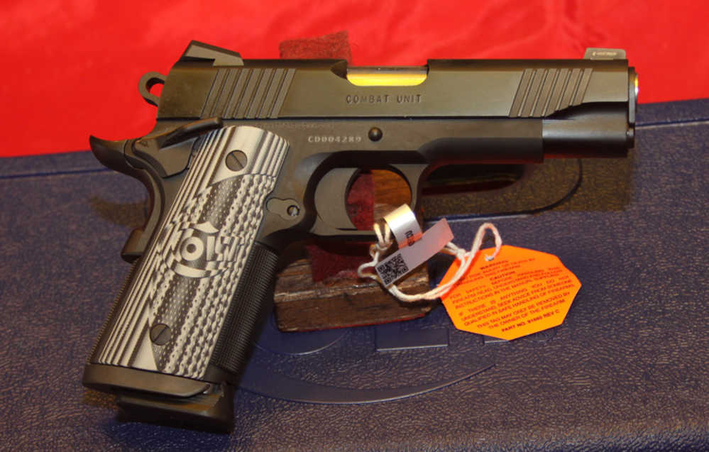 Colt CCU Combat, 4.25" Barrel, .45ACP, Black PVD - NEW!-img-1