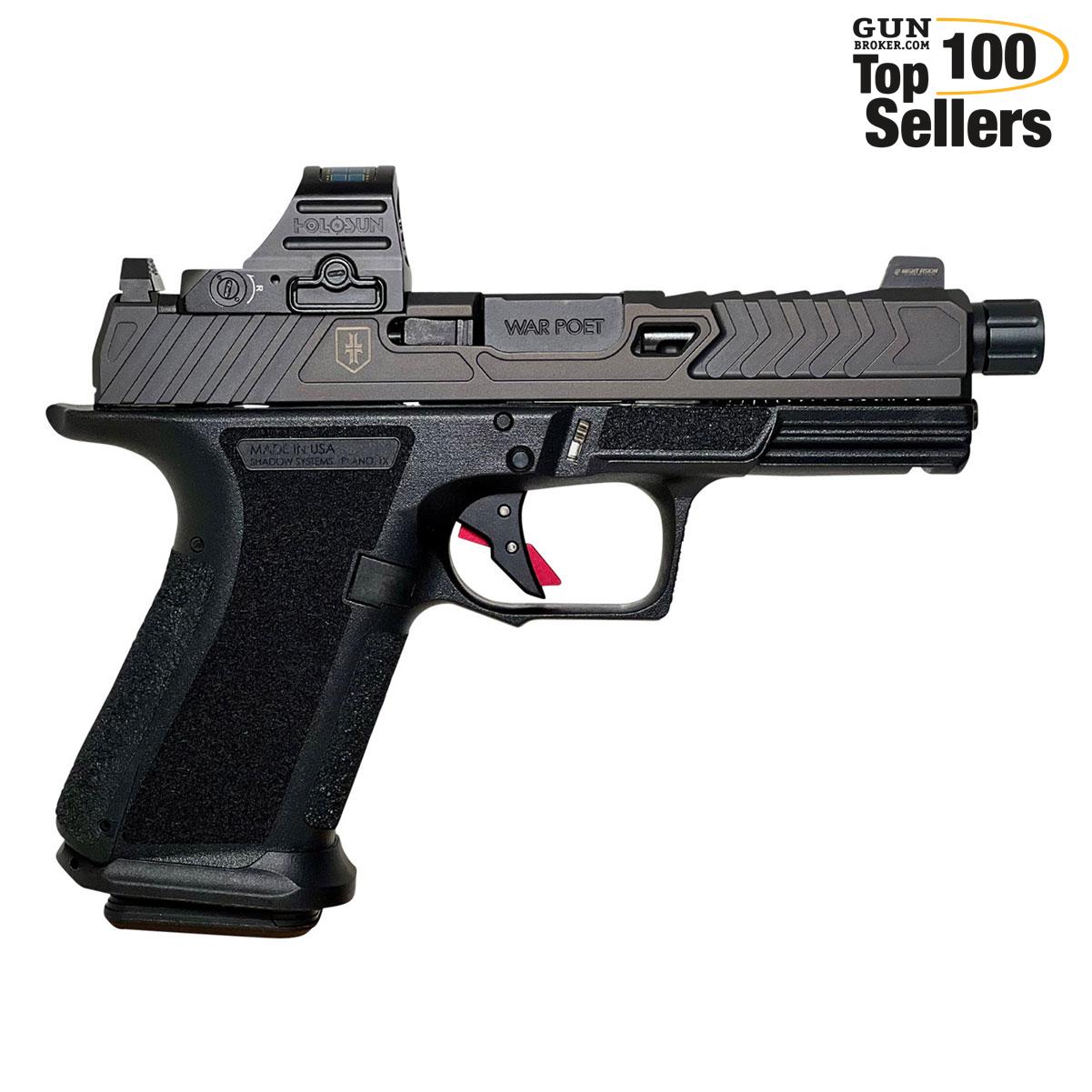 SHADOW SYSTEMS MR920 War Poet 9mm 4.5in  Blk Brl 2x 15rd Pistol  SS-1075-H-img-0