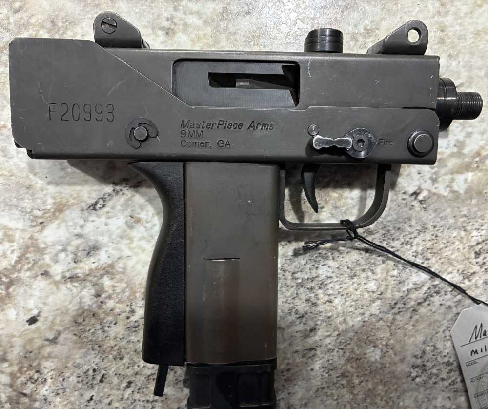 Masterpiece Arms Mac 11 9mm Luger VINTAGE F PREFIX -img-2