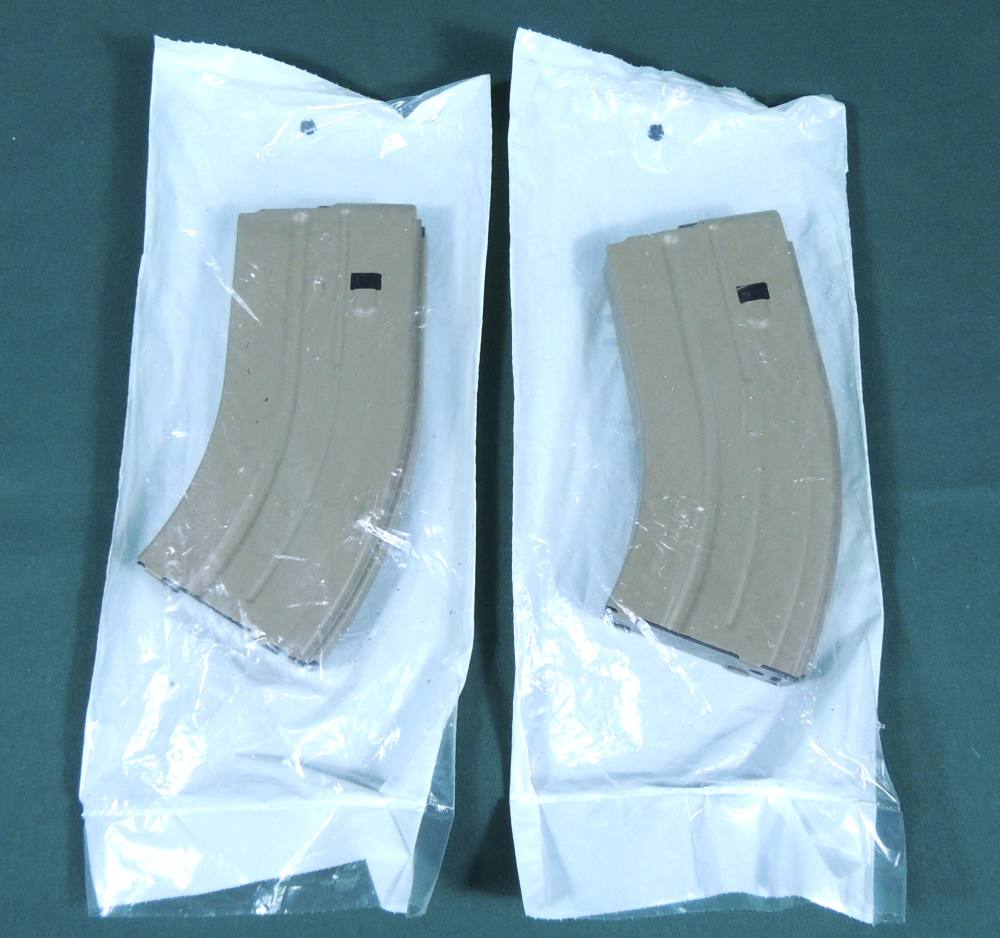 ASC 20 Round AR15 Magazine in 7.62X39 Caliber Flat Earth Color -img-0