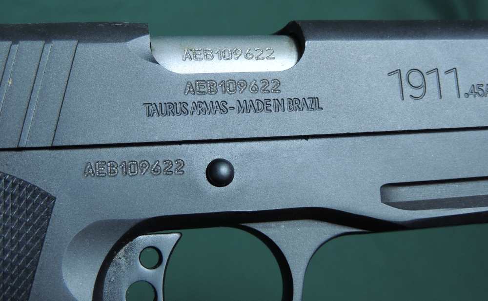Taurus PT-1911 45 ACP With Case and Manuals PT1911-img-10