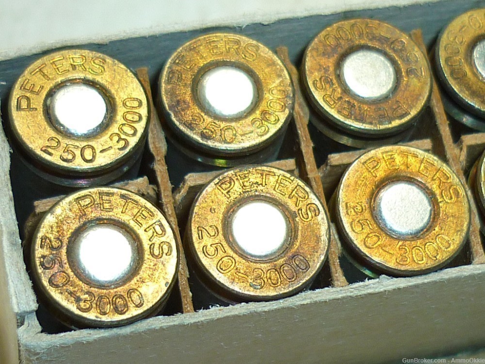 20rd - 1920s - PETERS .250 SAVAGE - .25-3000 - SEALED-img-6