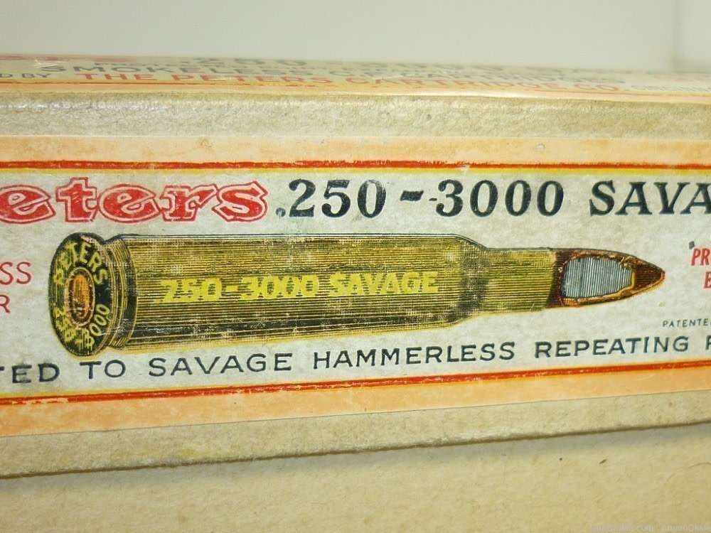 20rd - 1920s - PETERS .250 SAVAGE - .25-3000 - SEALED-img-20