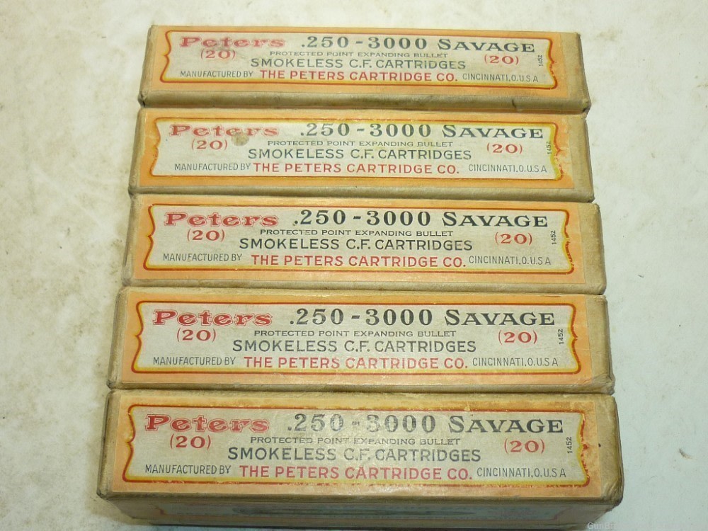 20rd - 1920s - PETERS .250 SAVAGE - .25-3000 - SEALED-img-24