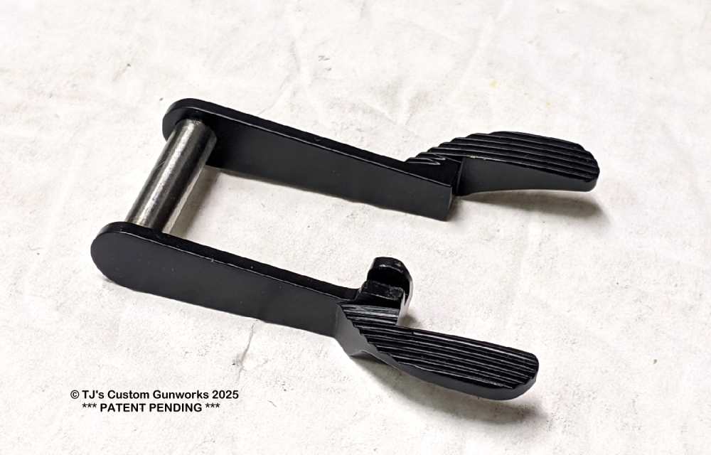 LEFT HAND Ambidextrous Extended Slide Catch / Release for Colt 1911 LH Ambi-img-2