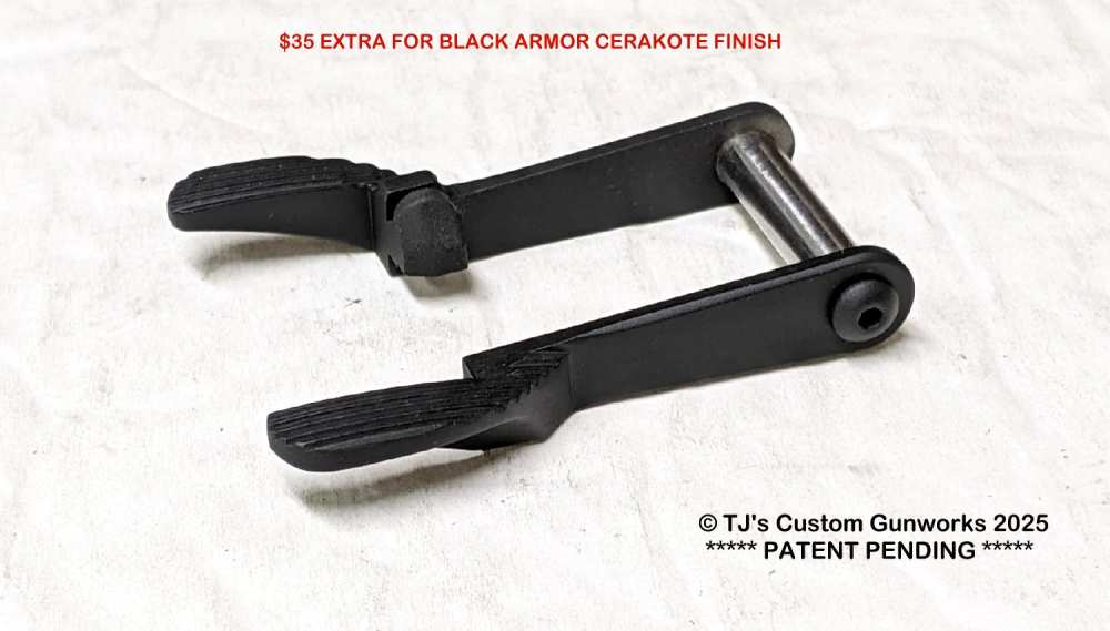 LEFT HAND Ambidextrous Extended Slide Catch / Release for Colt 1911 LH Ambi-img-16
