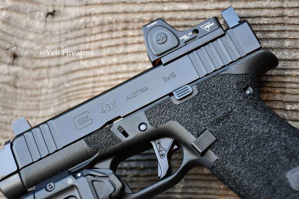 Glock 43x MOS 9mm Triarc Stipple Radian Ramjet RMRcc 3.25 Agency Arms XC3 -img-12