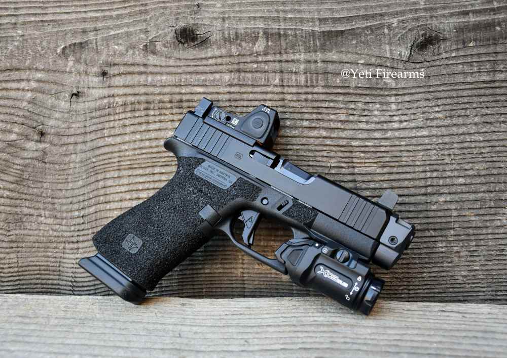 Glock 43x MOS 9mm Triarc Stipple Radian Ramjet RMRcc 3.25 Agency Arms XC3 -img-11