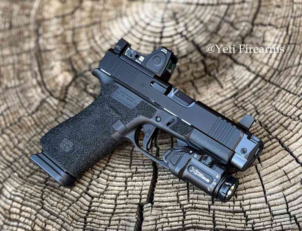 Glock 43x MOS 9mm Triarc Stipple Radian Ramjet RMRcc 3.25 Agency Arms XC3 -img-7