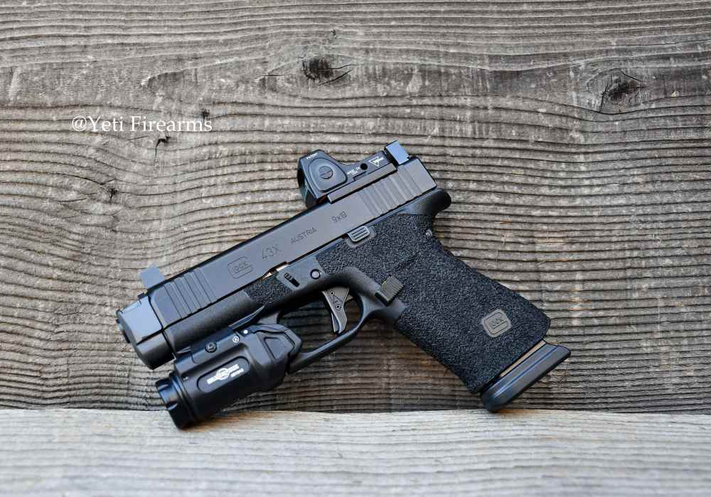 Glock 43x MOS 9mm Triarc Stipple Radian Ramjet RMRcc 3.25 Agency Arms XC3 -img-10