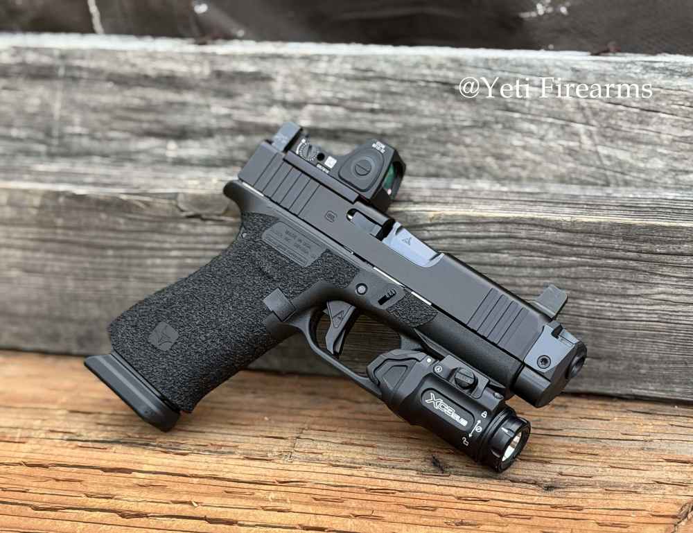 Glock 43x MOS 9mm Triarc Stipple Radian Ramjet RMRcc 3.25 Agency Arms XC3 -img-5