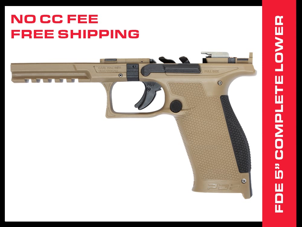 Walther PDP Full Size 5 Complete Lower-img-0