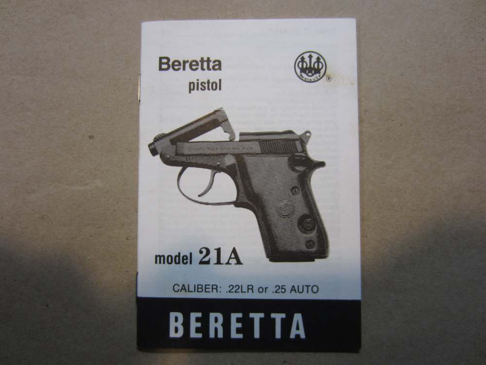 Beretta 21A BobCat 22LR Pistol Purchased in 1998 -img-20