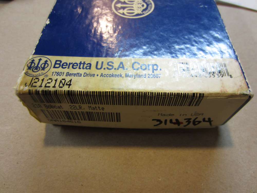 Beretta 21A BobCat 22LR Pistol Purchased in 1998 -img-25