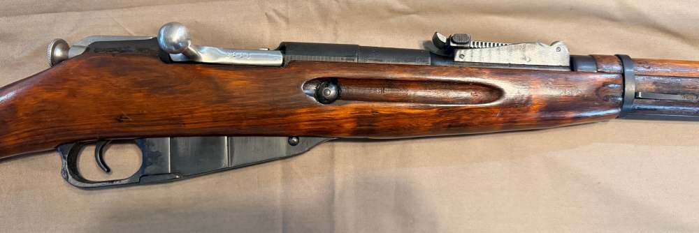 WWII 1942 Izhevsk Mosin-Nagant M91/30 7.62x54R Matching Bayonet Great Bore-img-2