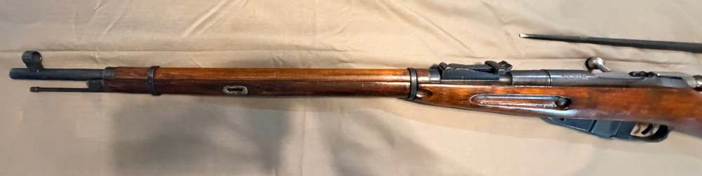 WWII 1942 Izhevsk Mosin-Nagant M91/30 7.62x54R Matching Bayonet Great Bore-img-20