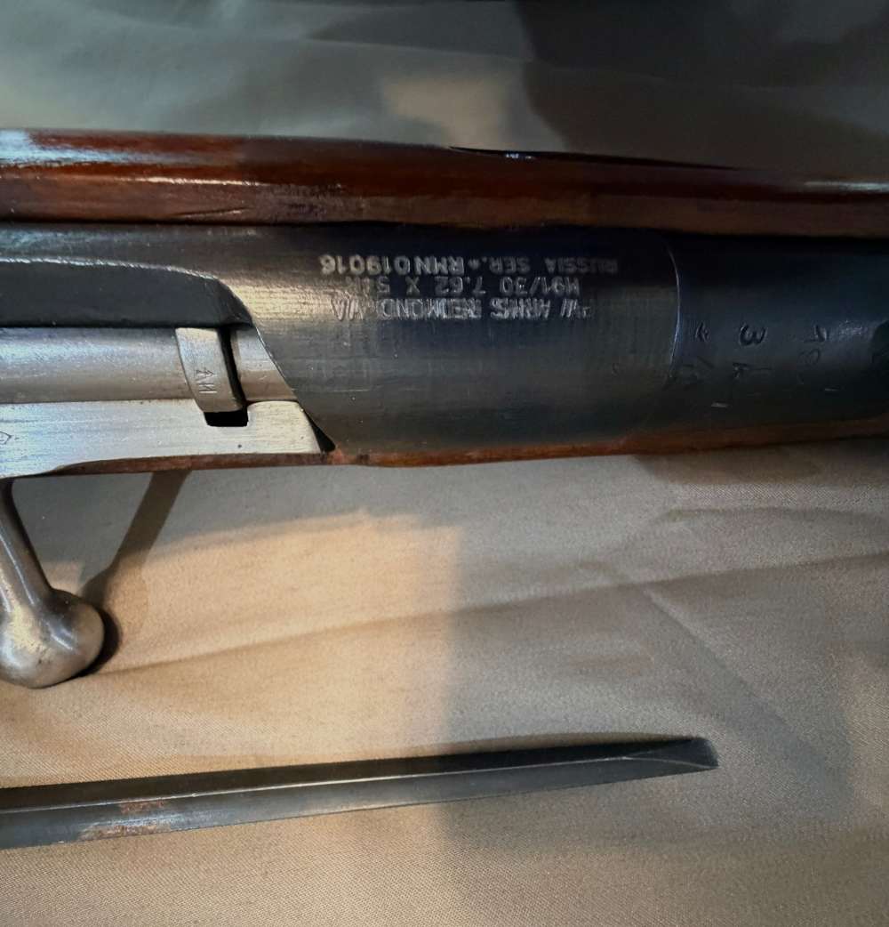 WWII 1942 Izhevsk Mosin-Nagant M91/30 7.62x54R Matching Bayonet Great Bore-img-21