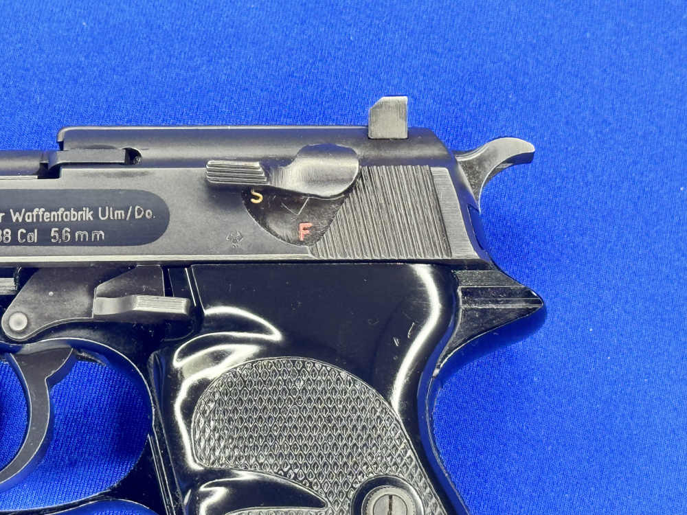 Rare Early Production 1968 Walther P38 5.6mm/.22LR Made in Germany! C&R!-img-3