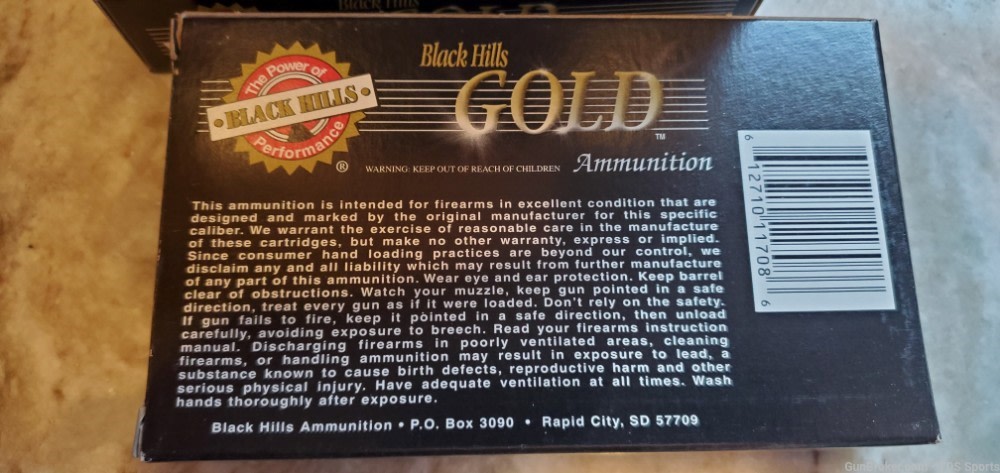 Black Hills Gold Ammunition 30-06 180 grain Barnes "X" bullet 20 rounds -img-9