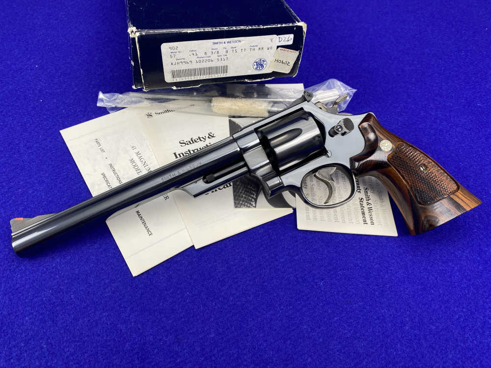 1980 Smith Wesson 57-1 .41 Mag 8 3/8" *DESIRABLE NEW OLD STOCK EXAMPLE*-img-46