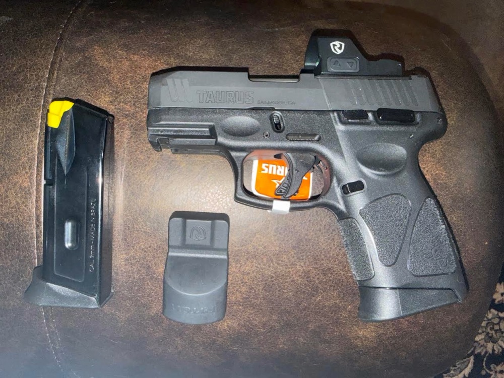 Taurus G3C w/ Riton 3 Tactix Red Dot-img-1
