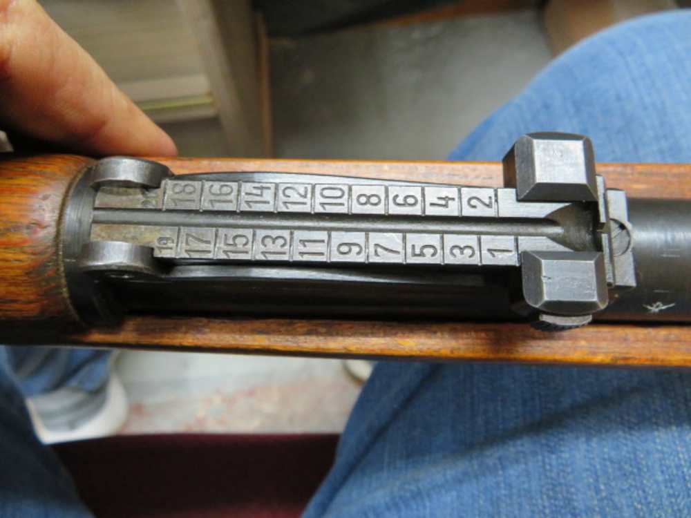 WWII GERMAN 98K MAUSER RIFLE-dou 44-MATCHING-NO IMPORT-VERY NICE-img-23