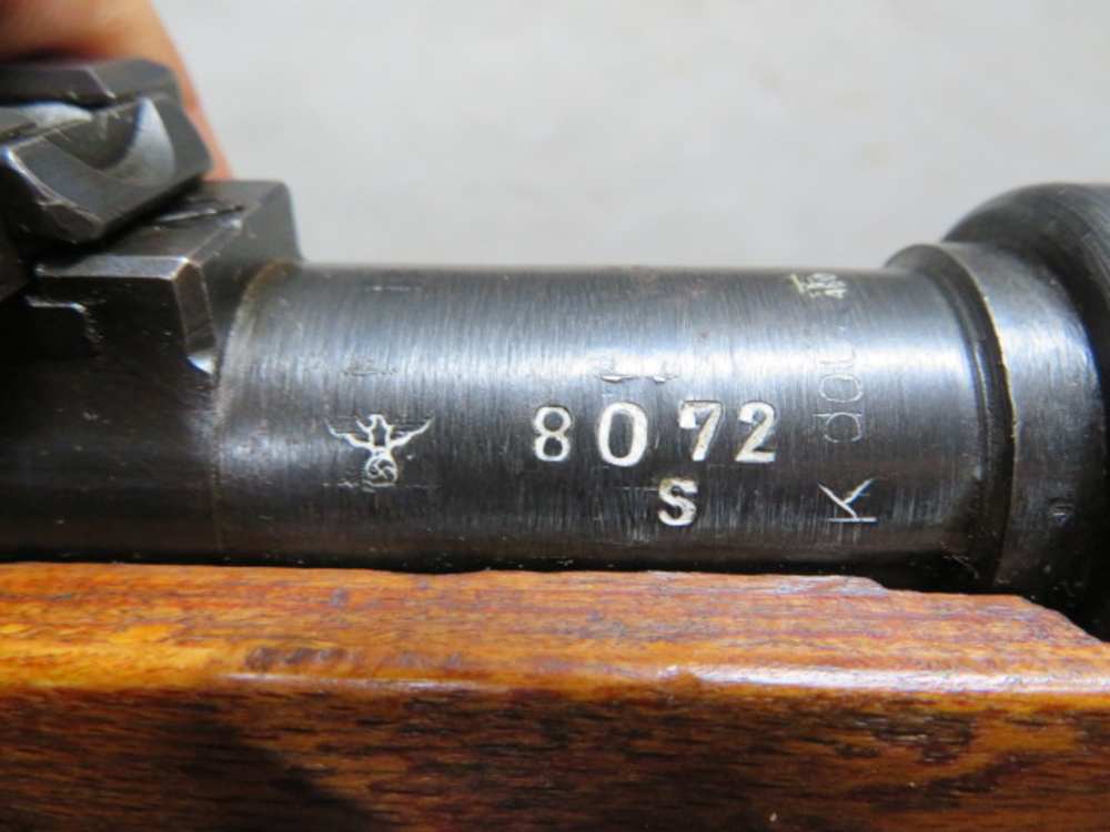WWII GERMAN 98K MAUSER RIFLE-dou 44-MATCHING-NO IMPORT-VERY NICE-img-9