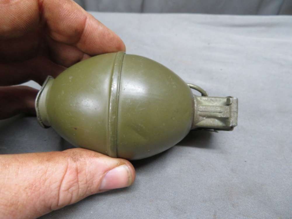VIETNAM WAR US MILITARY M61 HAND GRENADE-ORIGINAL-VERY NICE-img-4