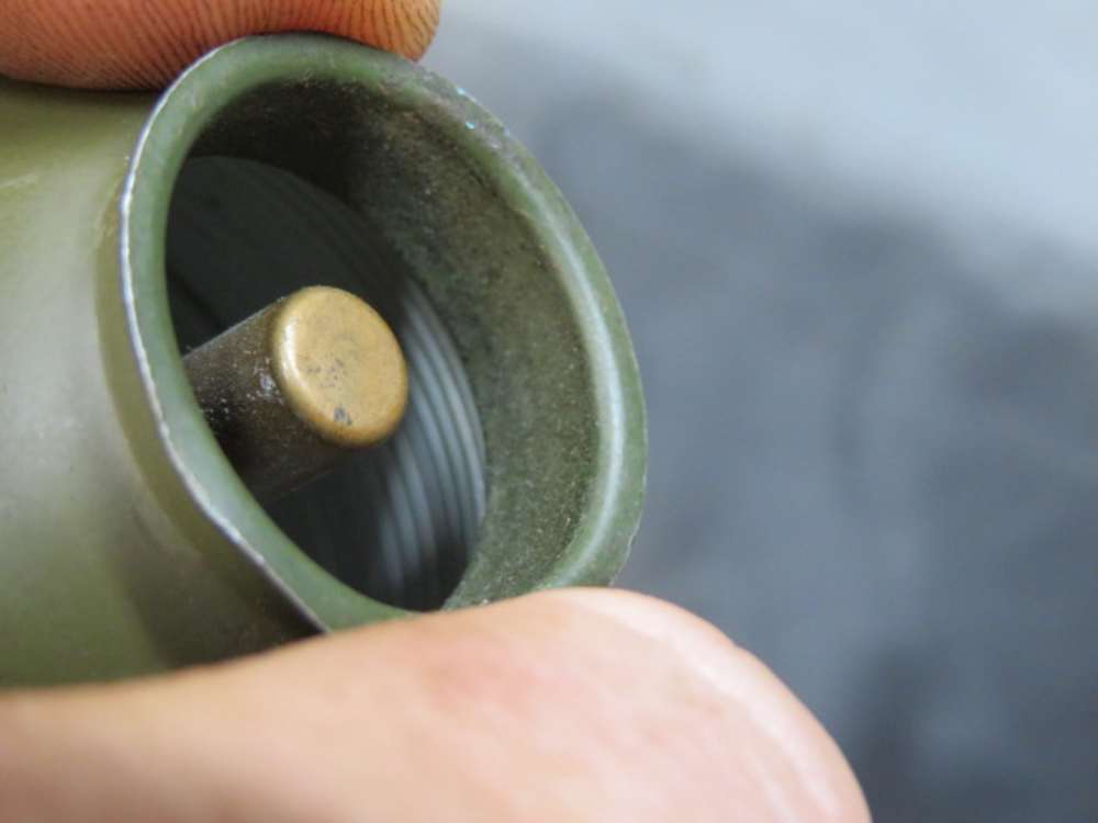 VIETNAM WAR US MILITARY M61 HAND GRENADE-ORIGINAL-VERY NICE-img-10