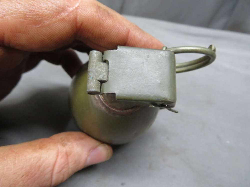 VIETNAM WAR US MILITARY M61 HAND GRENADE-ORIGINAL-VERY NICE-img-5
