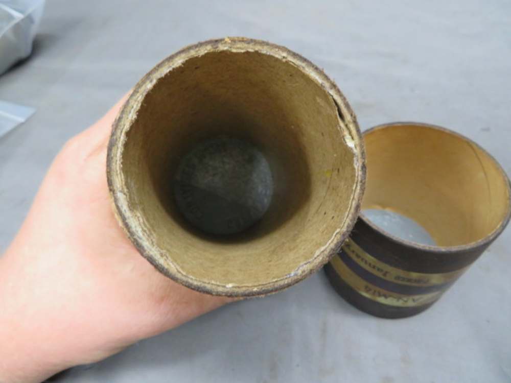 WWII US MILITARY AN-M-14-TH INCENDIARY GRENADE TUBE-DATED 1943-img-10