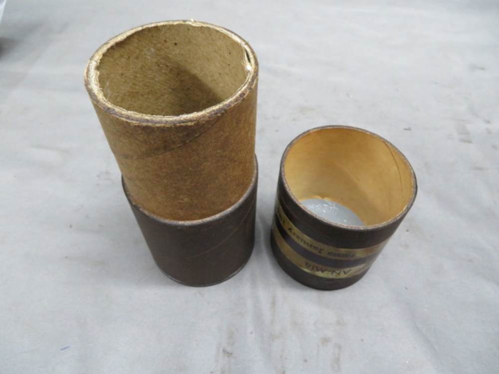 WWII US MILITARY AN-M-14-TH INCENDIARY GRENADE TUBE-DATED 1943-img-9