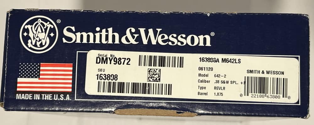 Smith & Wesson 38sp +P Wooden Grips-img-4