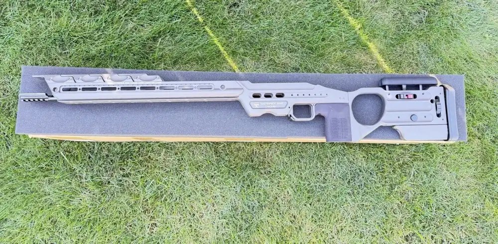 Masterpiece Arms Vanquish Rifle Chassis Remington 700 SA Tungsten Extras -img-0