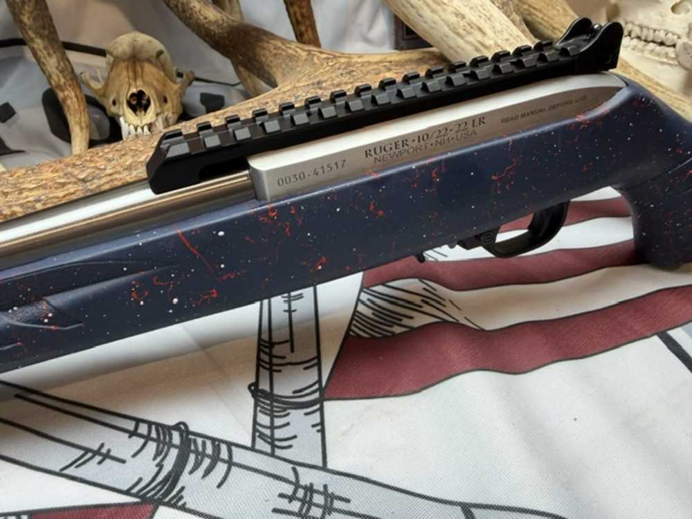 RUGER 10/22 250TH BLUE 22 LR SEMI-AUTO RIFLE-img-10