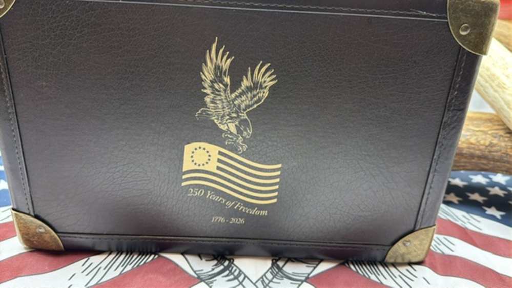 EAA Corp MC1911 45ACP 250TH SS/GOLD 250 YEARS OF FREEDOM-img-13