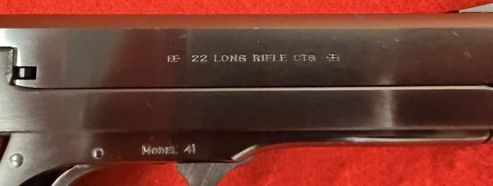 Smith & Wesson Model 41 .22LR -No Reserve--img-11