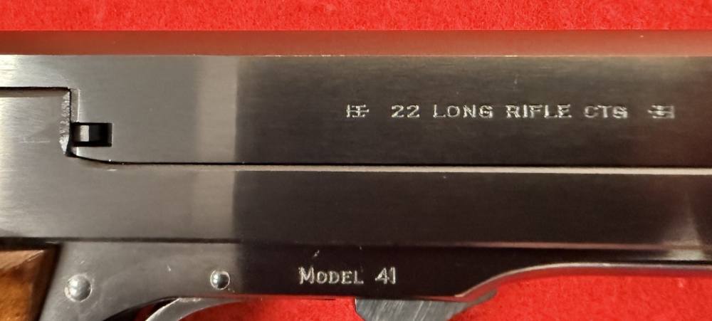 Smith & Wesson Model 41 .22LR -No Reserve--img-26
