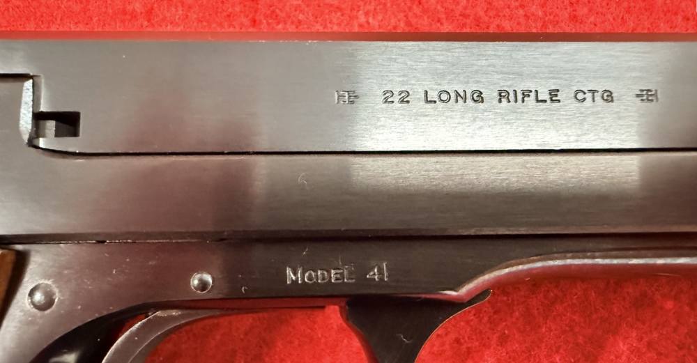 Smith & Wesson Model 41 .22LR -No Reserve--img-10