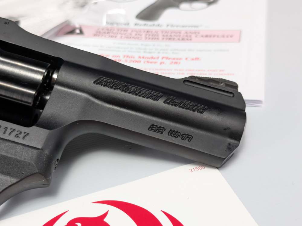 Ruger|LCRX Target Model|.22WMR|3" Adjustable Sights|Like New In Box-img-5
